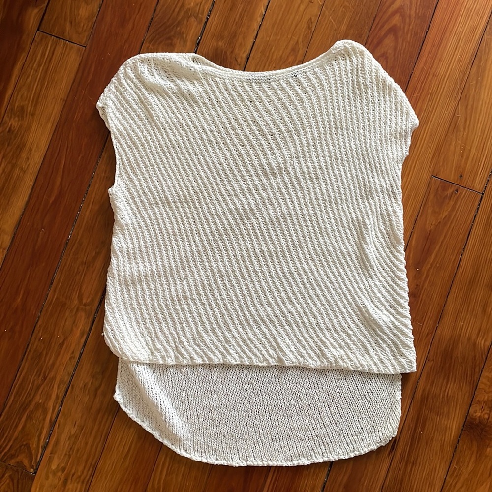 ATM Ivory Knit Top